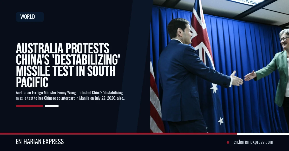 Australia Protests China’s ‘Destabilizing’ Missile Test in South Pacific