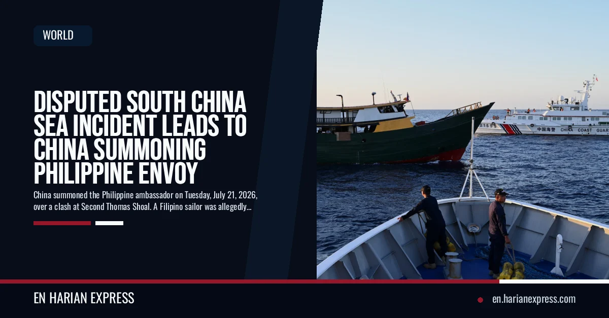 Disputed South China Sea Incident Leads to China Summoning Philippine Envoy