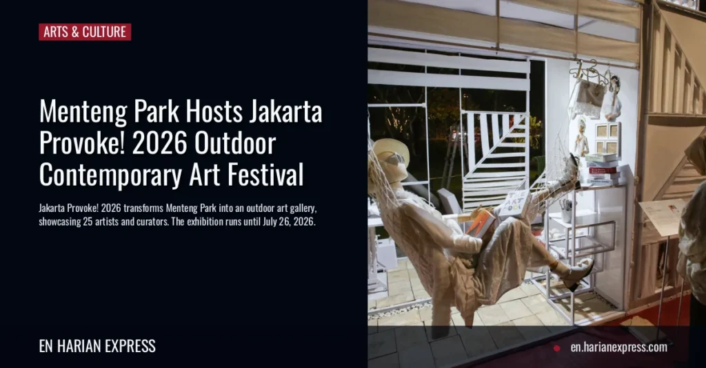 Menteng Park Hosts Jakarta Provoke! 2026 Outdoor Contemporary Art Festival