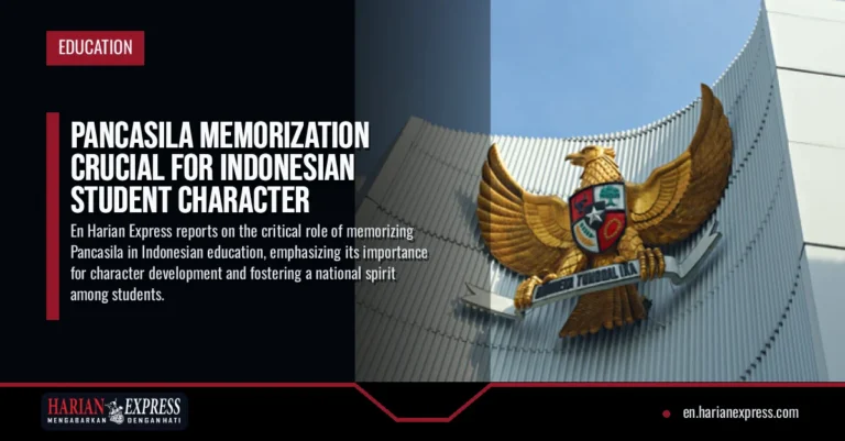 Pancasila Memorization Crucial for Indonesian Student Character