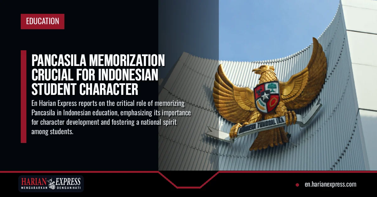 Pancasila Memorization Crucial for Indonesian Student Character