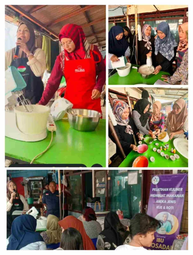 Community Empowerment: Grogol Selatan RT 09 Holds Steamed Cake Workshop