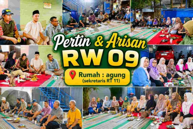 Community Synergy: Grogol Selatan RW 09 Discusses Key Regional Issues