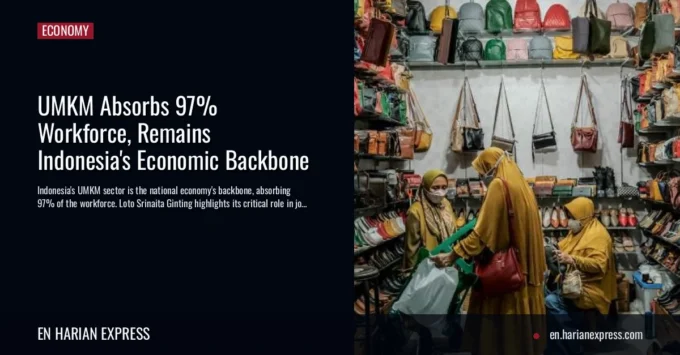 UMKM Absorbs 97% Workforce, Remains Indonesia’s Economic Backbone