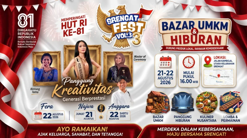 Srengat Fest Vol. 3: A Celebration of Independence, Culture, and Economic Empowerment in Blitar