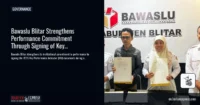Bawaslu Blitar Strengthens Performance Commitment Through Signing of Key Performance Indicators 2026