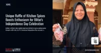 Unique Raffle of Kitchen Spices Boosts Enthusiasm for Blitar’s Independence Day Celebration