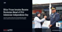 Blitar Prison Inmates Receive Remission Ahead of 81st Indonesian Independence Day