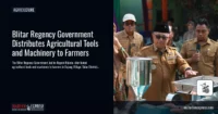 Blitar Regency Government Distributes Agricultural Tools and Machinery to Farmers