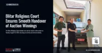 Blitar Religious Court Ensures Smooth Handover of Auction Winnings