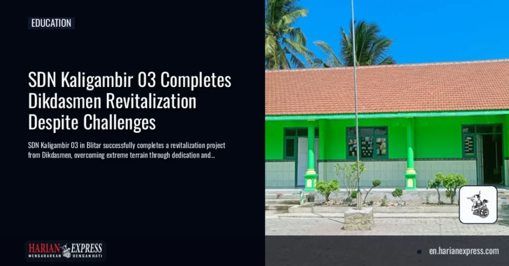 SDN Kaligambir 03 Completes Dikdasmen Revitalization Despite Challenges