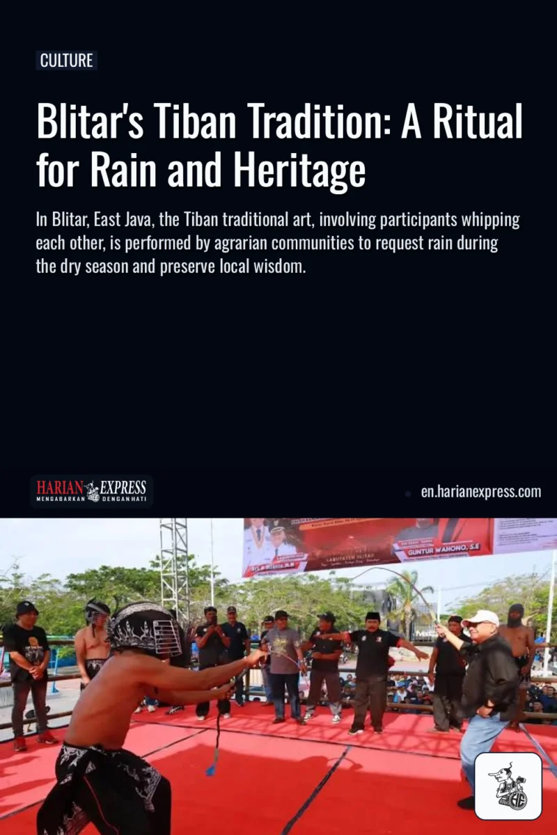 Blitar’s Tiban Tradition: A Ritual for Rain and Heritage