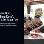 Kwarnas Chairman Budi Waseso Visits Bung Karno’s Tomb Ahead of 65th Scout Day