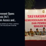 Blitar City Government Opens Bung Karno’s Tomb 24/7, Enhancing Pilgrim Access and Tourism