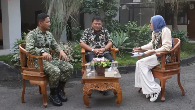 Kodim 0810/Nganjuk and Local Government Drive Development in Nganjuk