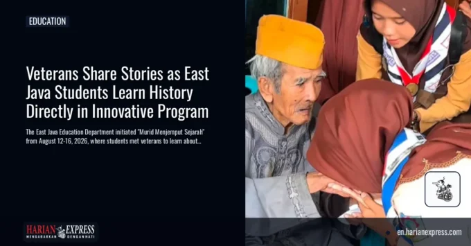 Veterans Share Stories as East Java Students Learn History Directly in Innovative Program