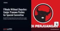 Pilkada Without Deputies: Ganjar Pranowo Pushes for Special Committee
