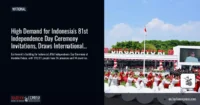 High Demand for Indonesia’s 81st Independence Day Ceremony Invitations, Draws International Interest