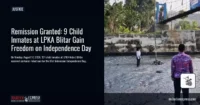 Remission Granted: 9 Child Inmates at LPKA Blitar Gain Freedom on Independence Day