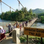 Aceh Utara’s Blang Teurekan Bridge Reconstructed by TNI AD, Restores Connectivity