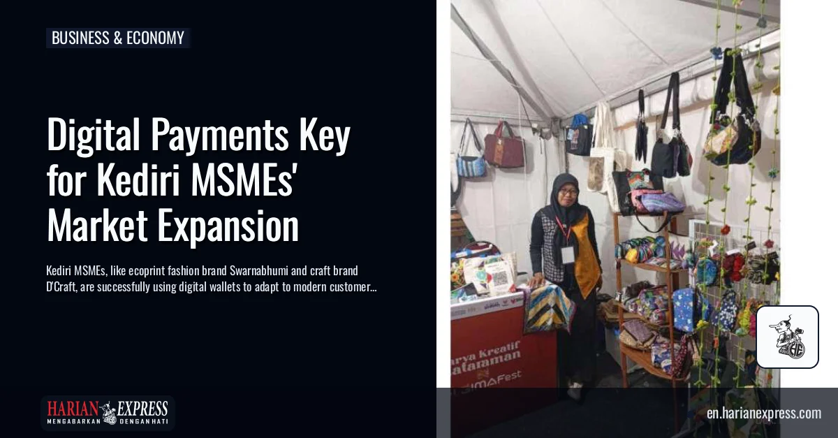 Digital Payments Key for Kediri MSMEs’ Market Expansion