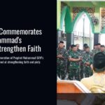 Kodim Blitar Commemorates Prophet Muhammad's Birthday to Strengthen Faith