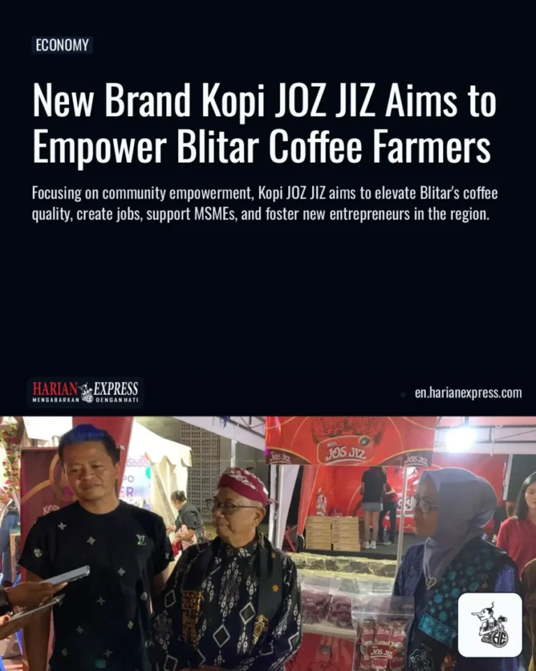 New Brand Kopi JOZ JIZ Aims to Empower Blitar Coffee Farmers