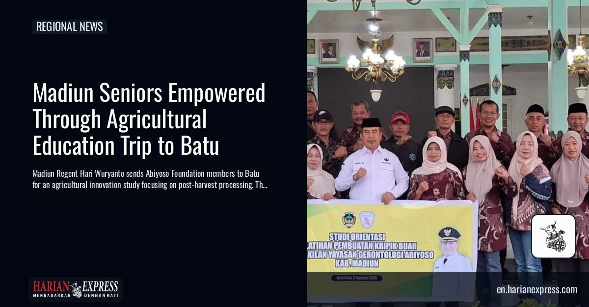 Madiun Seniors Empowered Through Agricultural Education Trip to Batu