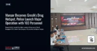 Manyar Becomes Gresik’s Drug Hotspot, Police Launch Major Operation with 103 Personnel