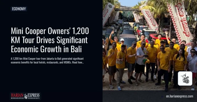Mini Cooper Owners’ 1,200 KM Tour Drives Significant Economic Growth in Bali