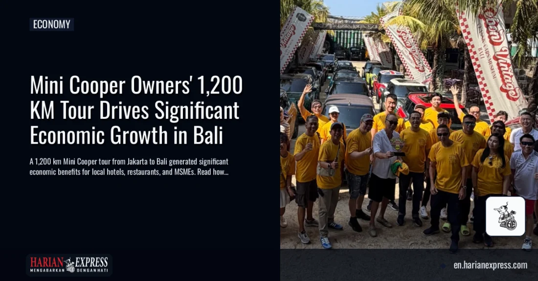 Mini Cooper Owners’ 1,200 KM Tour Drives Significant Economic Growth in Bali