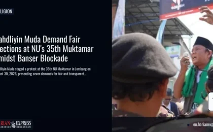 Nahdliyin Muda Demand Fair Elections at NU’s 35th Muktamar Amidst Banser Blockade