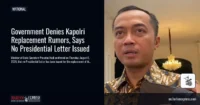 Government Denies Kapolri Replacement Rumors, Says No Presidential Letter Issued