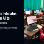 Polres Blitar Educates Students on AI to Combat Hoaxes