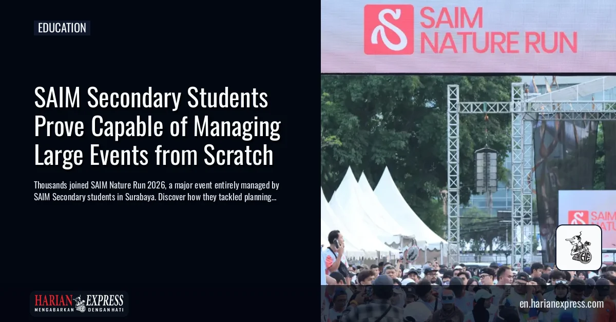 SAIM Secondary Students Prove Capable of Managing Large Events from Scratch