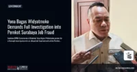 Yona Bagus Widyatmoko Demands Full Investigation into Pemkot Surabaya Job Fraud