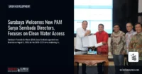 Surabaya Welcomes New PAM Surya Sembada Directors, Focuses on Clean Water Access
