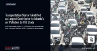 Transportation Sector Identified as Largest Contributor to Jakarta’s Air Pollution by ITB Study
