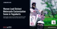Women Lead Distinct Motorcycle Customization Scene in Yogyakarta