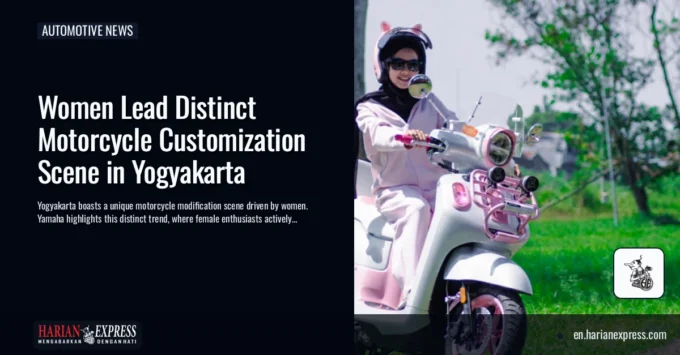 Women Lead Distinct Motorcycle Customization Scene in Yogyakarta
