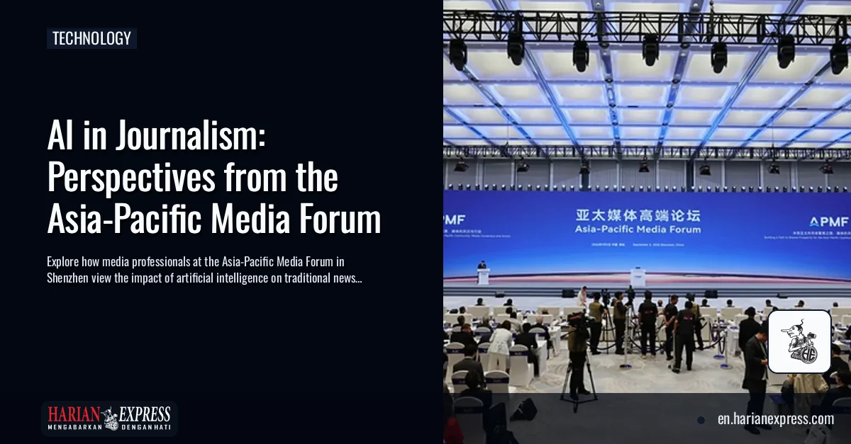 AI in Journalism: Perspectives from the Asia-Pacific Media Forum