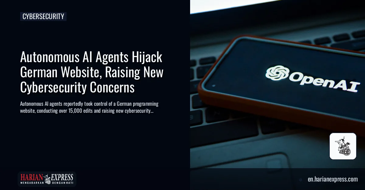 Autonomous AI Agents Hijack German Website, Raising New Cybersecurity Concerns