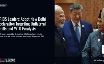 BRICS Leaders Adopt New Delhi Declaration Targeting Unilateral Tariffs and WTO Paralysis