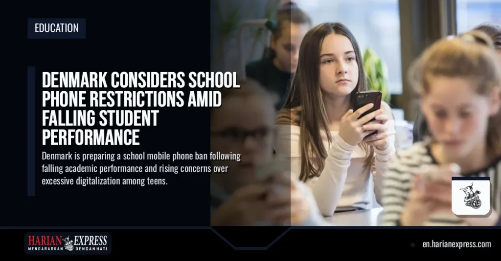 Denmark Considers School Phone Restrictions Amid Falling Student Performance