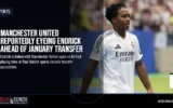 Manchester United Reportedly Eyeing Endrick Ahead of January Transfer