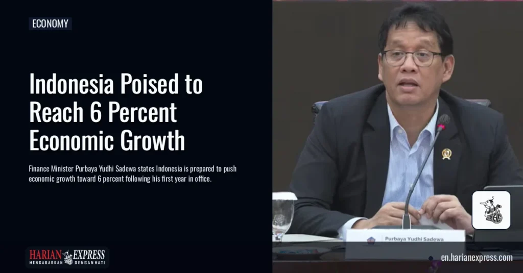 Indonesia Poised to Reach 6 Percent Economic Growth