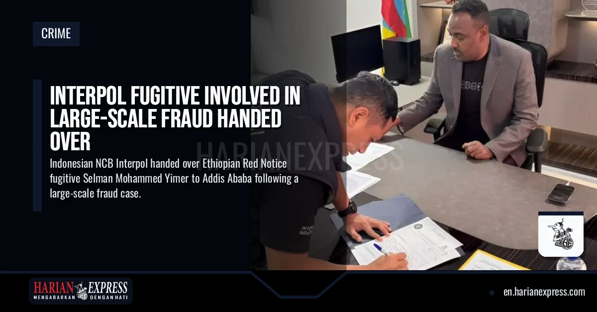 Interpol Fugitive Involved in Large-Scale Fraud Handed Over