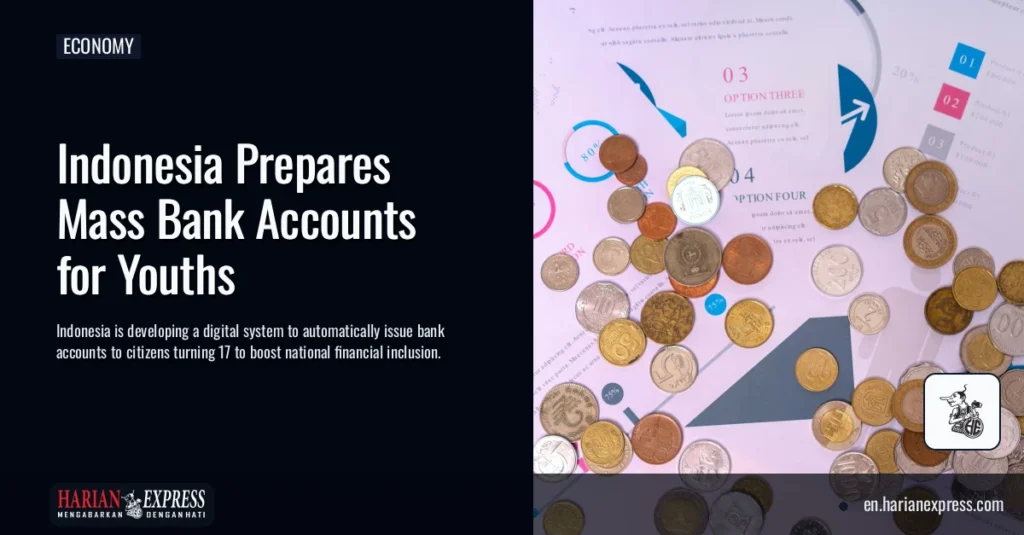 Indonesia Prepares Mass Bank Accounts for Youths