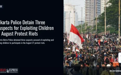 Jakarta Police Detain Three Suspects for Exploiting Children in August Protest Riots