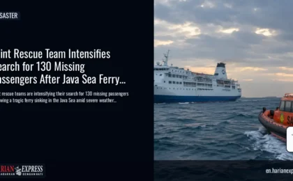Joint Rescue Team Intensifies Search for 130 Missing Passengers After Java Sea Ferry Disaster